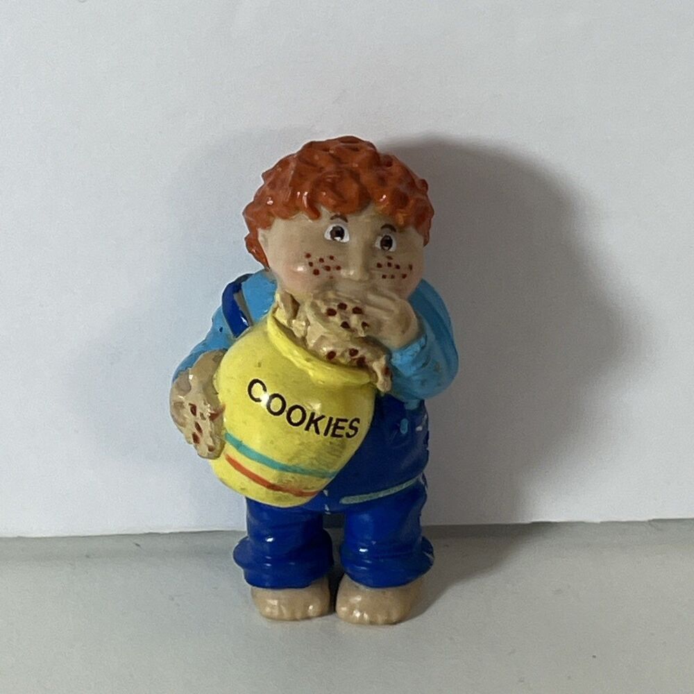 Vintage Cabbage Patch Kids Pvc Figures Cookie Jar Boy Plastic CPK 1984 80s